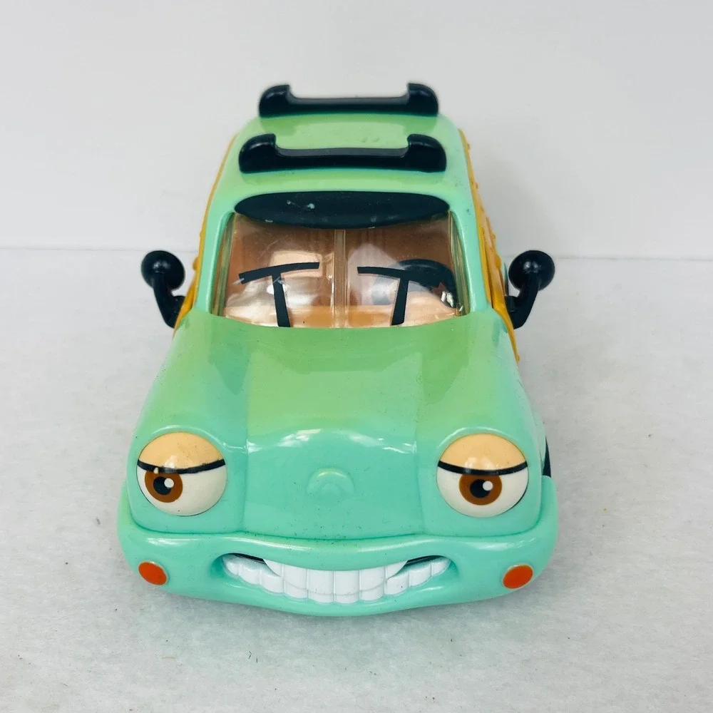 Chevron Cars Woody Wagon Mint Green Woodie Collectible Toy Car Techron 1996